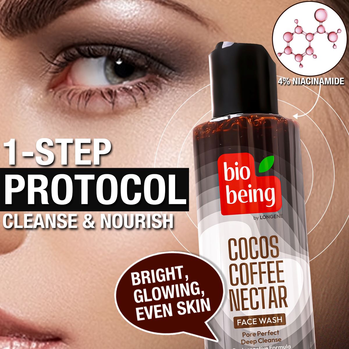 Cocos Coffee Nectar Face Wash