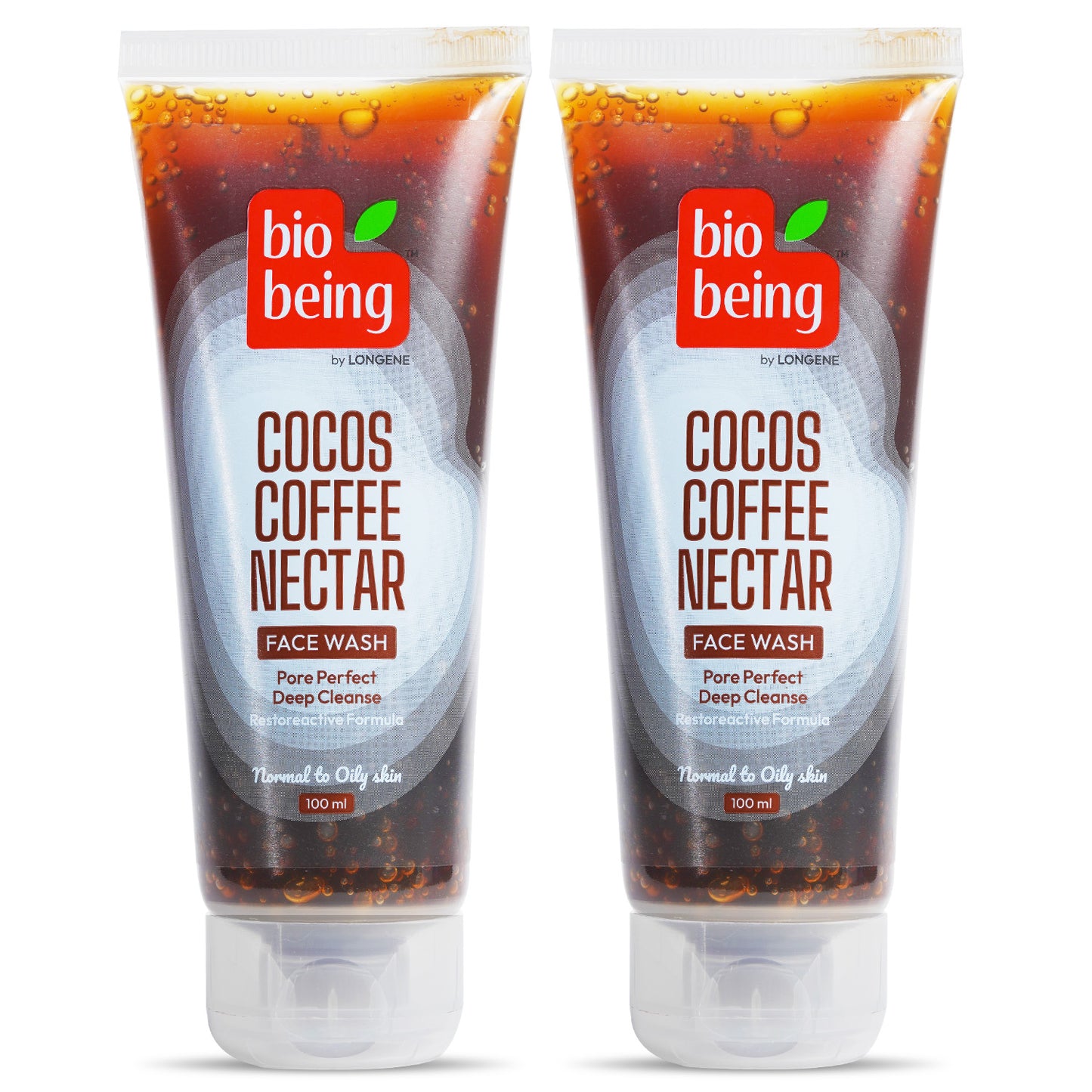 Cocos Coffee Nectar Face Wash - Pack of 2