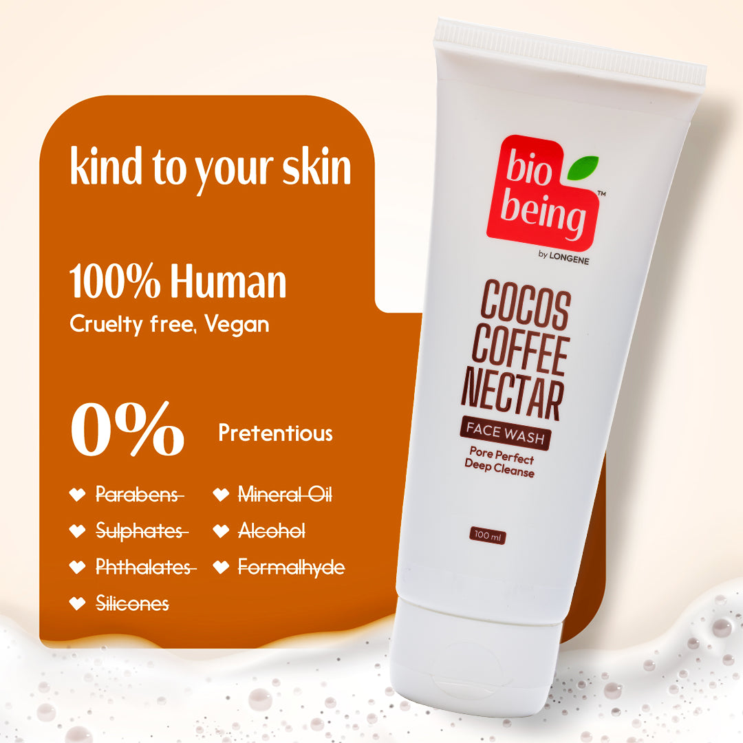 Cocos Coffee Nectar Face Wash - New