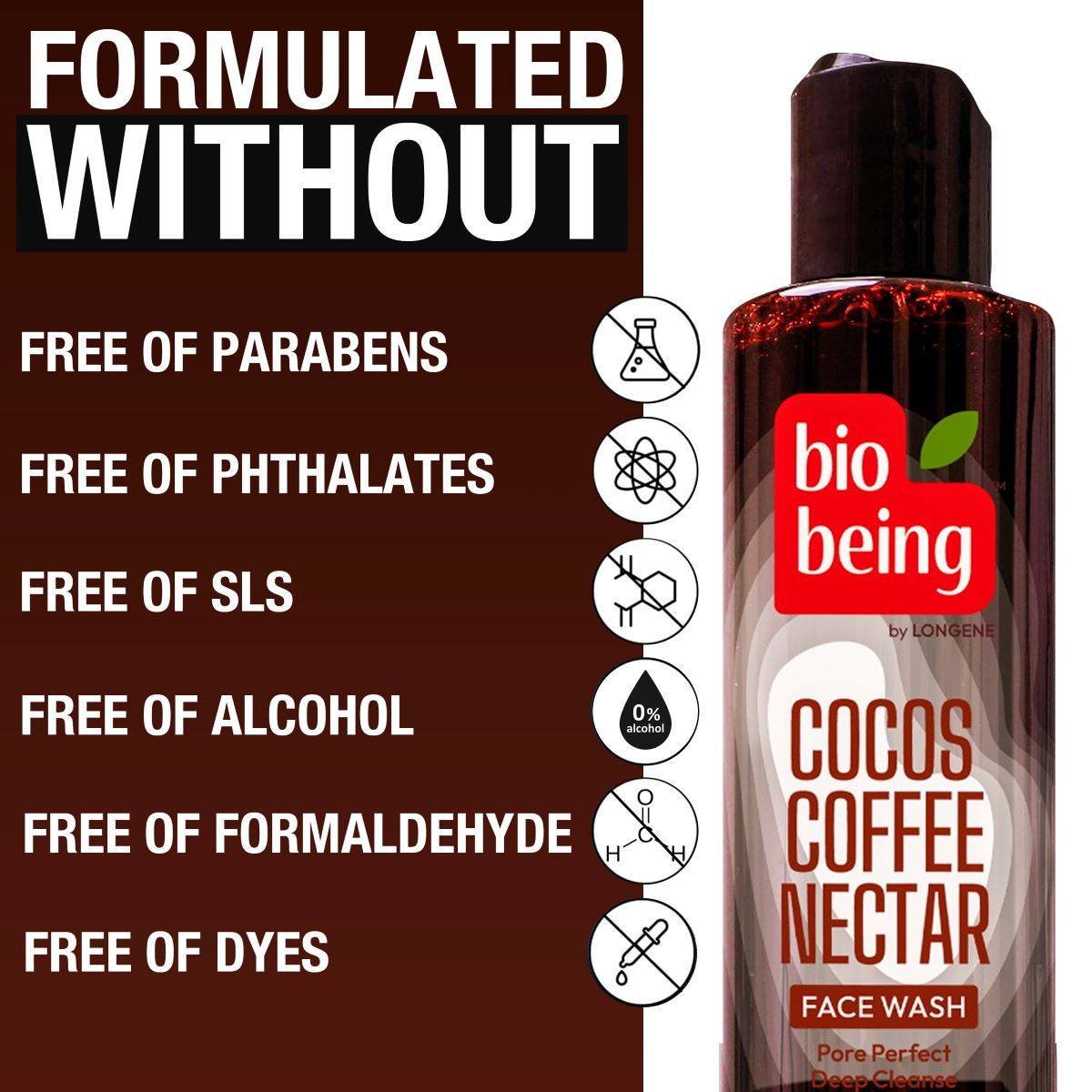 Cocos Coffee Nectar Face Wash