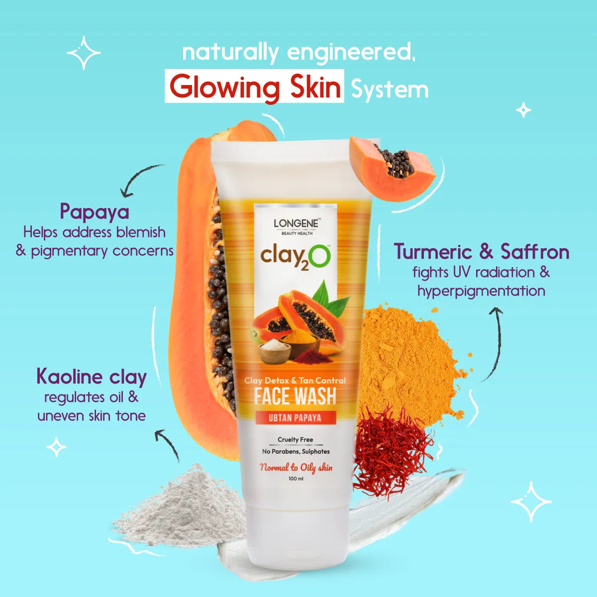 Ubtan Papaya Face Wash